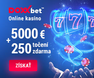DOXXbet online kasíno 5000 + 250