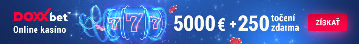 DOXXbet online kasíno 5000 + 250
