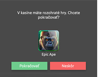 DOXXbet Kasíno online - FAQ - Často kladené otázky - Pokračovanie v hre
