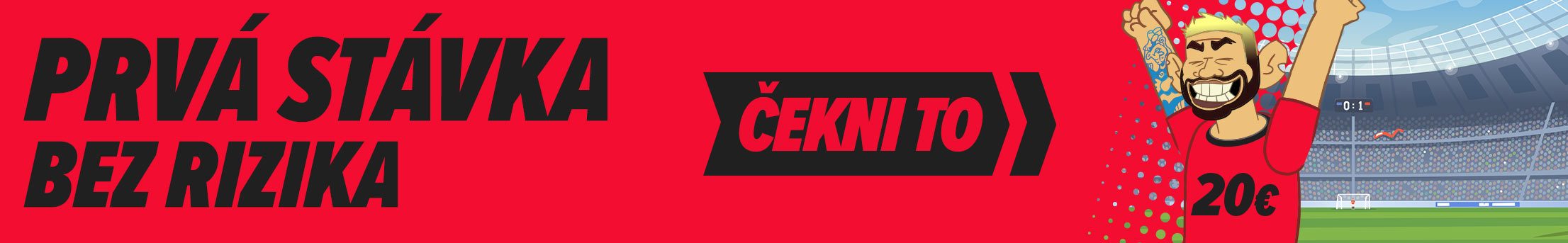 DOXXbet Športové tipovanie - Prvá stávka bez rizika