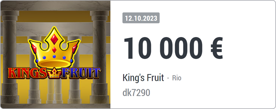 DOXXbet Výhry mesiaca 