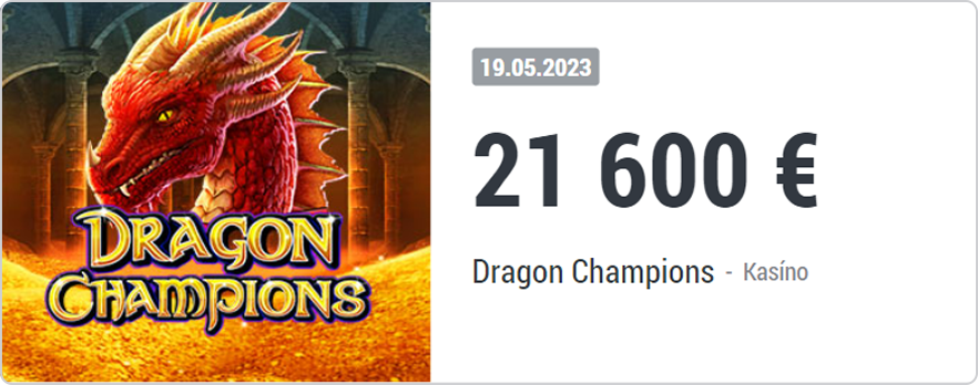 DOXXbet Výhry mesiaca 