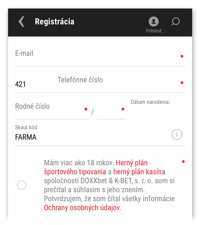 DOXXbet Športové tipovanie - Farma Skautkód DOXXbet Športové tipovanie - Farma Skautkód